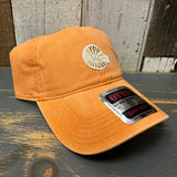 Hermosa Beach CLASSIC MINI LOGO Low Profile Dad Hat - Pumpkin Orange