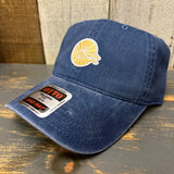 Hermosa Beach CLASSIC MINI LOGO Low Profile Dad Hat - Navy Blue