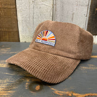 Hermosa Beach MUY HERMOSA :: COASTAL EDITION Corduroy Dad Hat - Dune Brown