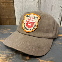 SMOKEY BEAR :: ONLY YOU CAN PREVENT WILDFIRES Washed Cotton Field Trip Hat - Scout Brown