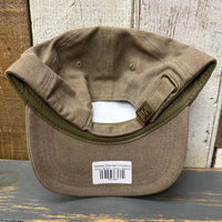 Hermosa Beach ARE YOU ESTABLISHED? Washed Cotton Field Trip Hat - Scout Brown