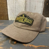 Hermosa Beach ARE YOU ESTABLISHED? Washed Cotton Field Trip Hat - Scout Brown