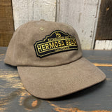 Hermosa Beach ARE YOU ESTABLISHED? Washed Cotton Field Trip Hat - Scout Brown