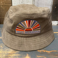 Hermosa Beach MUY HERMOSA :: COASTAL EDITION Vintage Washed Bucket Hat - Scout Brown