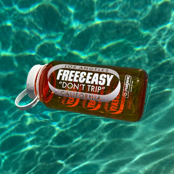Highway 32oz Wide Mouth Nalgene - Orange