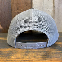 Hermosa Beach LIFEGUARD TOWER Five-Panel Trucker Cap - Beetle Green/Quarry