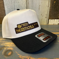 Hermosa Beach HERMOSA AVE 5 Panel Mid Profile Cap - Black/Natural