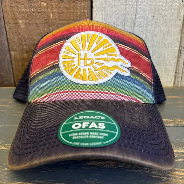 Hermosa Beach CLASSIC LOGO Five-Panel Trucker Cap - Poncho