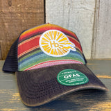 Hermosa Beach CLASSIC LOGO Five-Panel Trucker Cap - Poncho