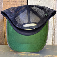 Hermosa Beach CLASSIC LOGO Five-Panel Trucker Cap - Poncho