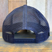 Hermosa Beach CLASSIC LOGO Five-Panel Trucker Cap - Poncho