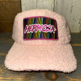 Hermosa Beach HERMOSA '84 Sherpa Cap - Pink