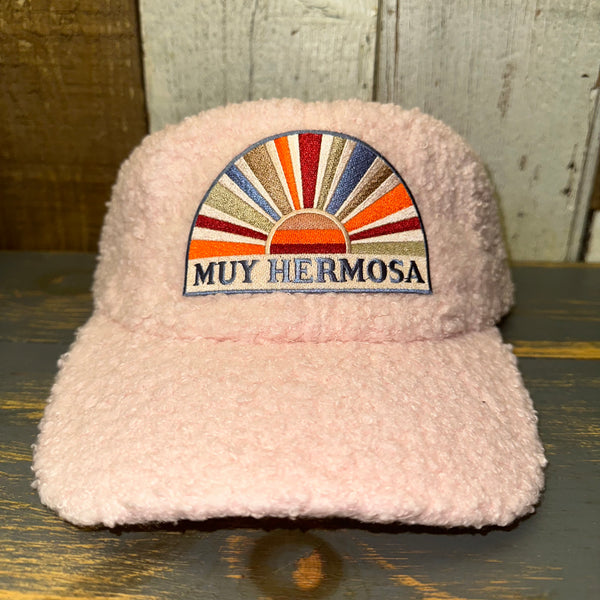 Hermosa Beach MUY HERMOSA Sherpa Cap - Pink