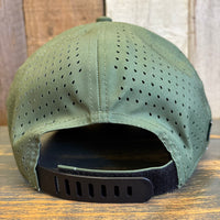 Hermosa Beach THE NEW STYLE Mid-Pro Adjustable Cap - Green Army Camo Dots