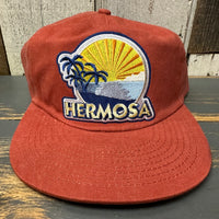 Hermosa Beach FIESTA Washed Cotton Field Trip Hat - Terracotta