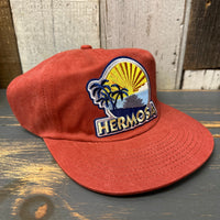 Hermosa Beach FIESTA Washed Cotton Field Trip Hat - Terracotta