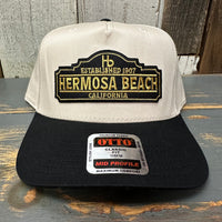 Hermosa Beach ARE YOU ESTABLISHED? Mid Profile Cap - Black/Natural