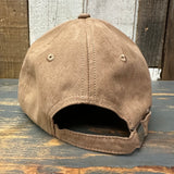 Hermosa Beach MUY HERMOSA :: COASTAL EDITION Mid Profile Faux Suede Cap - Khaki