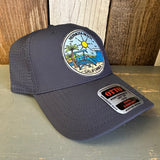 Hermosa Beach SHOREFRONT - 6 Panel Low Profile Baseball Cap - Navy