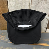 Hermosa Beach PIER AVE - 6 Panel Low Profile Baseball Cap - Black