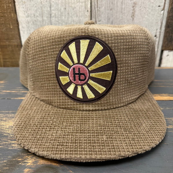 Hermosa Beach SUNBEAMS Waffle Corduroy Field Trip Hat - Tan