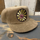 Hermosa Beach SUNBEAMS Waffle Corduroy Field Trip Hat - Tan