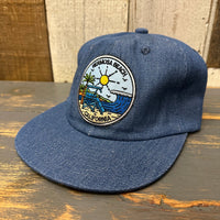 Hermosa Beach SHOREFORNT Field Trip Strapback Hat - Denim