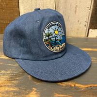 Hermosa Beach SHOREFORNT Field Trip Strapback Hat - Denim