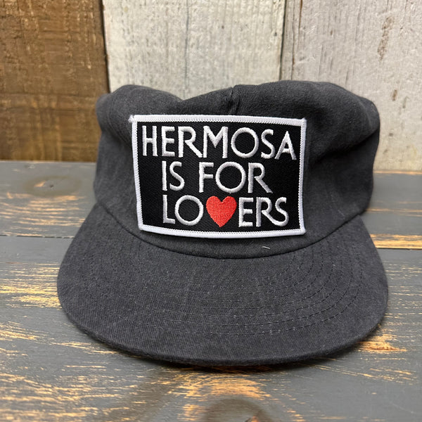 Hermosa Beach HERMOSA IS FOR LOVERS Washed Cotton Field Trip Hat - Vintage Black