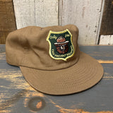 SMOKEY BEAR :: ONLY YOU CAN SAVE FOREST FIRES Brushed Cotton Field Trip Snapback Hat - Dune