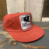 Hermosa Beach SURF HERMOSA :: OPEN DAILY Washed Cotton Field Trip Hat - Terracotta