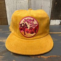 JOSHUA TREE NATIONAL PARK Corduroy Field Trip Hat - SUN YELLOW