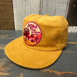 JOSHUA TREE NATIONAL PARK Corduroy Field Trip Hat - SUN YELLOW