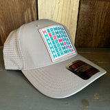 Hermosa Beach OCEAN DRIVE - 6 Panel Low Profile Baseball Cap - Light Grey