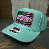 Hermosa Beach HERMOSA '84 High Crown Trucker Hat - Seafoam Green