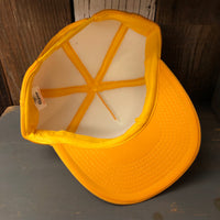 Hermosa Beach MUY HERMOSA Winter All Foam Cap Hat - Gold