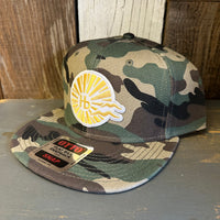 Hermosa Beach CLASSIC LOGO 6-Panel Mid Profile Snapback Hat - Camo