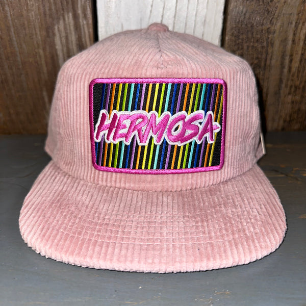 Hermosa Beach HERMOSA '84 Vintage Corduroy Hat - Rose