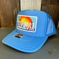 Hermosa Beach 72 & SUNNY High Crown Trucker Hat - Col. Blue