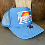 Hermosa Beach 72 & SUNNY High Crown Trucker Hat - Col. Blue