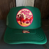 JOSHUA TREE NATIONAL PARK High Crown Trucker Hat - Kelly Green