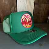 JOSHUA TREE NATIONAL PARK High Crown Trucker Hat - Kelly Green