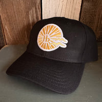 Hermosa Beach CLASSIC LOGO Premium 6-Panel Low Profile Snapback Hat - Black