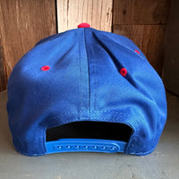 Hermosa Beach SHOREFORNT 5 Panel Mid Profile Cap - Navy/Red