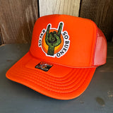 SO FAR :: SO BUENO High Crown Trucker Hat - Neon Orange