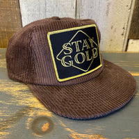 STAY GOLD Corduroy Field Trip Hat - JAVA BROWN