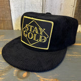 STAY GOLD Corduroy Field Trip Hat - Black