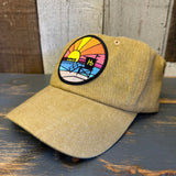 Hermosa Beach OBLIGATORY SUNSET Washed Dad Hat - Sun Yellow