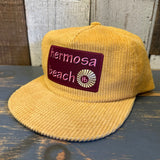 Hermosa Beach WELCOME SIGN Corduroy Field Trip Hat - SUN YELLOW