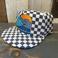 Hermosa Beach TUBULAR Checkerboard Field Trip™ Hat - Slate/White